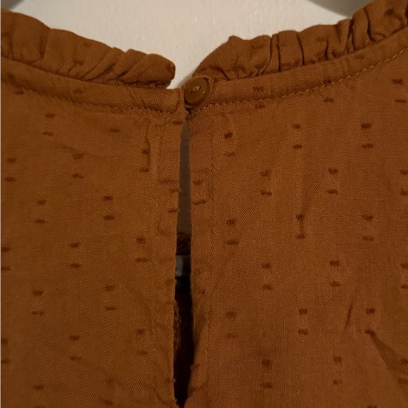 Old Navy long sleeve mini swing dress | burnt orange in size XL - NEW - Picture 4 of 5